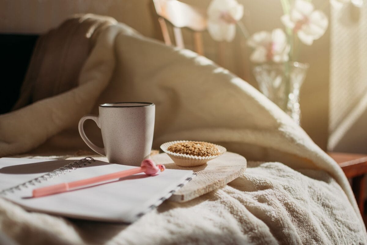 writing a few minutes every morning can help you start your routine